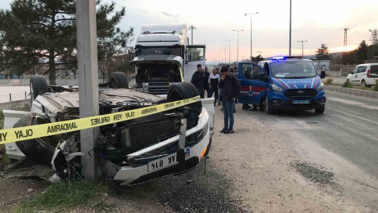 Elazığ’da trafik kazası: 5 yaralı