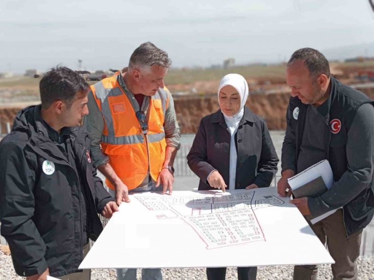 Malatya’daki TOKİ konutları için çalışmalar sürüyor